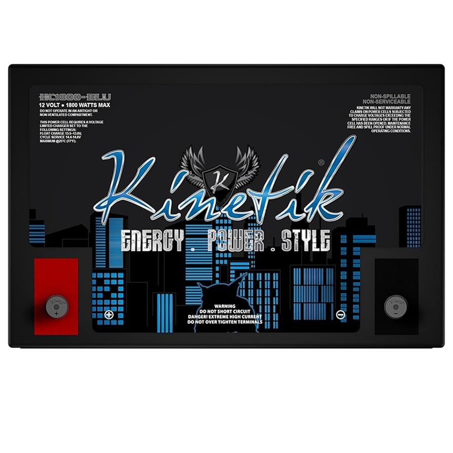Amazon.com: Kinetik (HC1800-BLU) Black Power Cell Battery